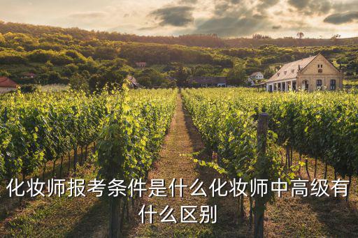 化妆师要考什么证,化妆师中高级有什么区别
