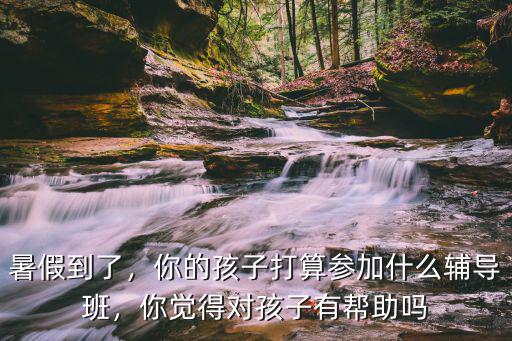 暑假到了，你的孩子打算参加什么辅导班，你觉得对孩子有帮助吗