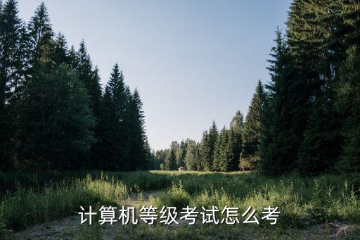 计算机有什么考试报名,备考搜题有什么技巧