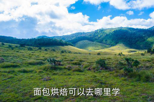 面包烘焙可以去哪里学