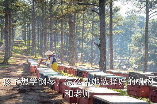 孩子想学钢琴，怎么帮她选择好的机构和老师