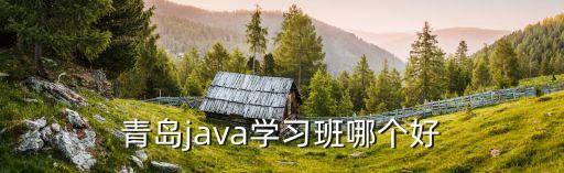青岛java学习班哪个好