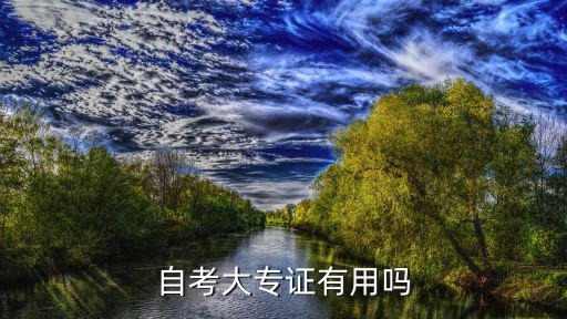 自考大专什么意思,自考大专有什么要求嘛