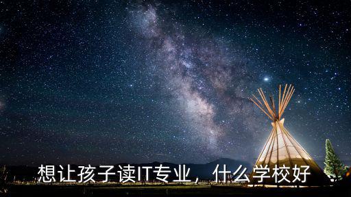 想让孩子读IT专业，什么学校好