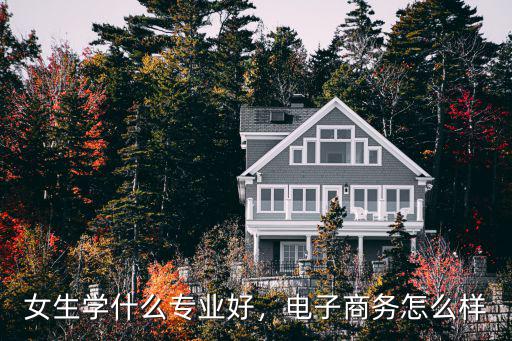 女生学电子商务专业怎么样,女生学什么专业好