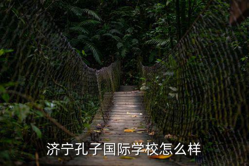 济宁孔子国际学校怎么样