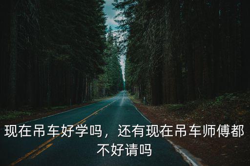 现在吊车好学吗，还有现在吊车师傅都不好请吗