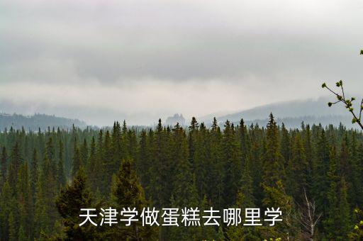 天津学做蛋糕去哪里学
