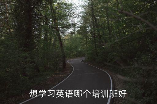 想学习英语哪个培训班好