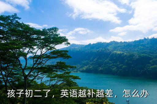 孩子初二了，英语越补越差，怎么办