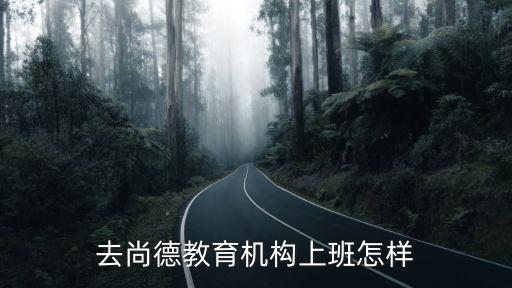 去尚德教育机构上班怎样