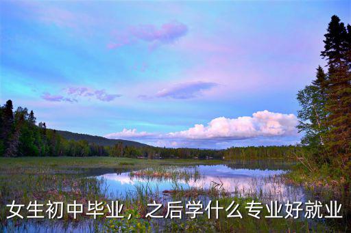 初中毕业女孩子学什么好,女生学什么技术好就业