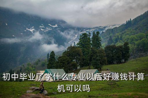 初中毕业学什么最赚钱,初中毕业学什么有前途