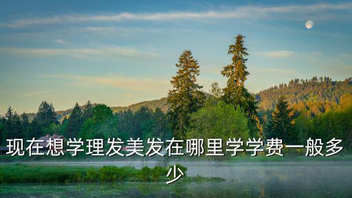 虎门美发学在哪里,美发造型哪里学好