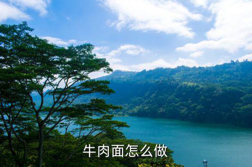 怎么做牛肉面套餐,牛肉面汤一百斤水放多少盐