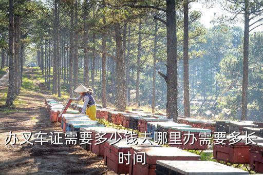 办叉车证需要多少钱去哪里办需要多长时间