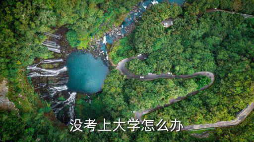没考上大学怎么办