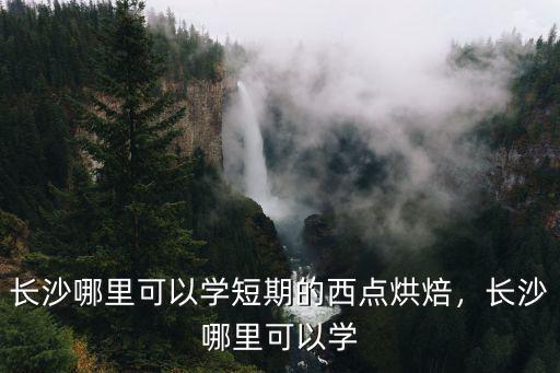 长沙哪里可以学短期的西点烘焙，长沙哪里可以学