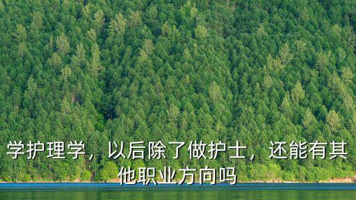护士职业还可以考什么职业,护士考编制有什么条件