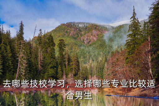 去哪些技校学习，选择哪些专业比较适合男生