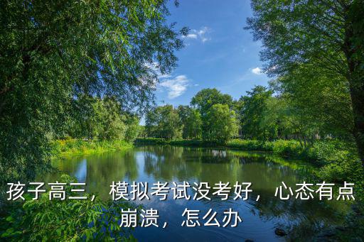 孩子高三，模拟考试没考好，心态有点崩溃，怎么办