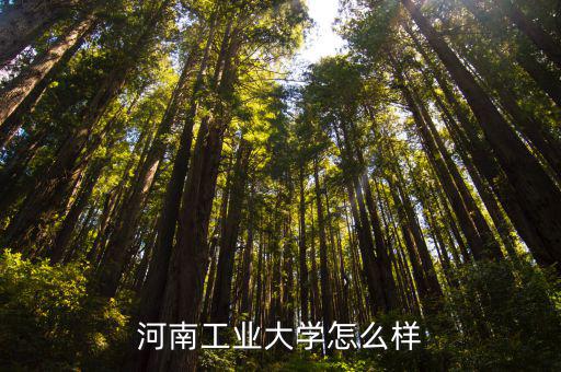 河南工业大学怎么样