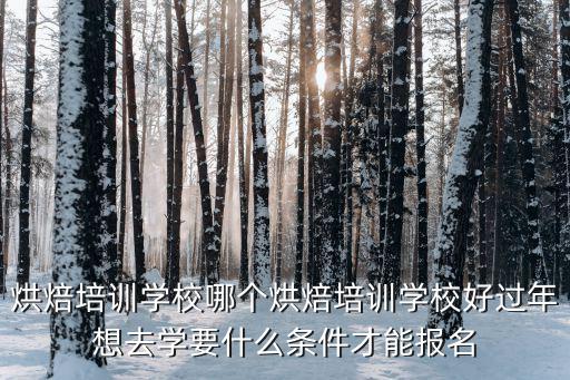 烘焙培训学什么,烘焙培训学校