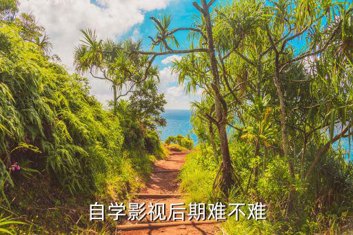 自学影视后期难不难
