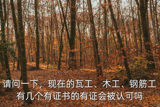 钢筋工证有什么用,施工员证有什么用