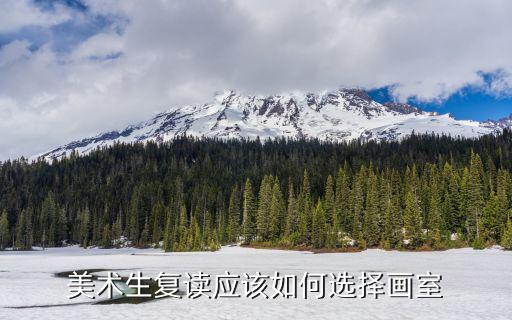 美术生复读应该如何选择画室