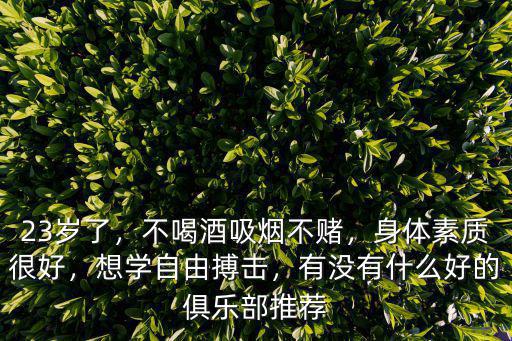 北京学自由搏击哪里好,想学自由搏击