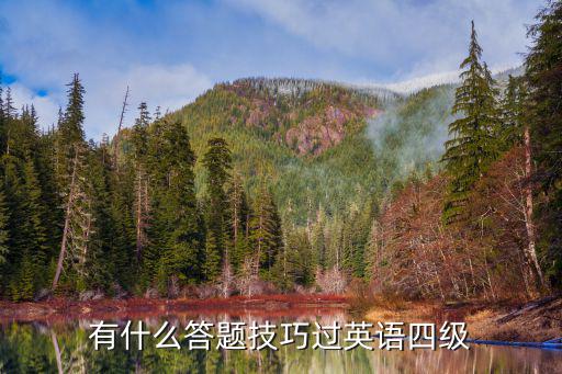 英语四级题怎么做,马上快考英语四级了