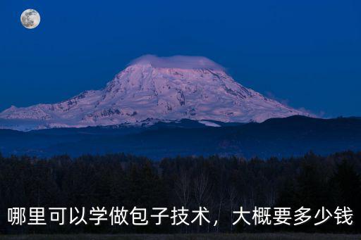 哪里可以学做包子技术，大概要多少钱