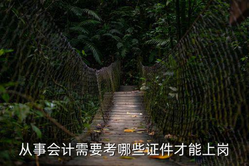 会计需要什么证件,现在会计考试是什么考试