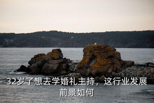 32岁了想去学婚礼主持，这行业发展前景如何