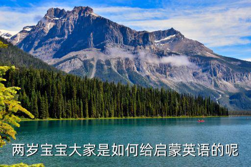 大连两岁宝宝学英语怎么说,如何让两岁宝宝学外语