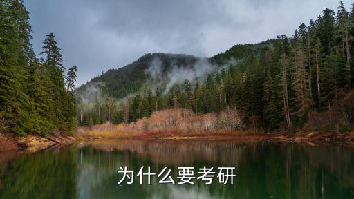 考研是怎么回事,为什么要考研