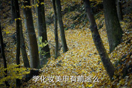 开化妆美甲培训怎么样,学化妆美甲有前途么