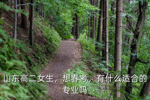 山东高二女生，想春考，有什么适合的专业吗
