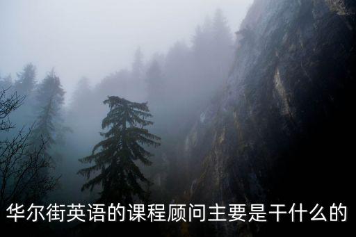 华尔街英语招出纳是做什么的,华尔街英语宣布破产
