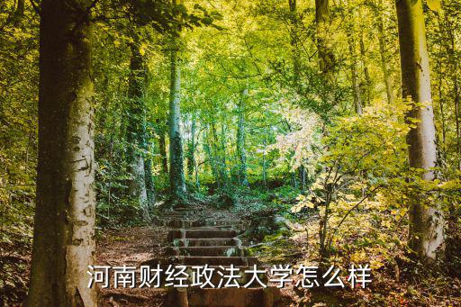 河南财经政法大学在哪里,河南财经政法大学怎么样
