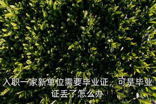 注册证书毕业证原件丢了怎么办,毕业证原件丢了