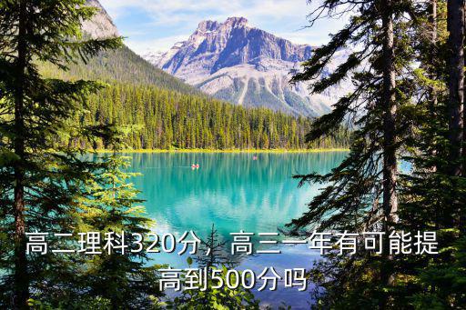高二理科320分，高三一年有可能提高到500分吗