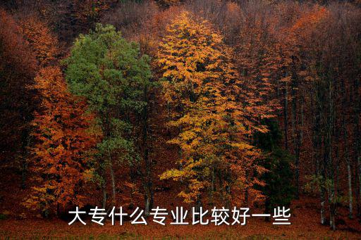 2016年大专选什么专业好,大专什么专业比较好一些