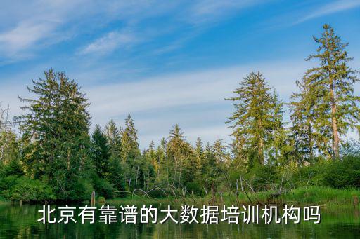 北京有靠谱的大数据培训机构吗