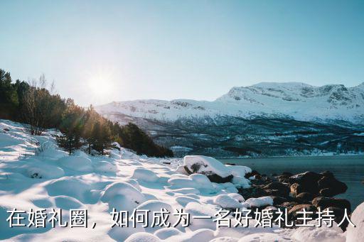 怎么学做婚礼主持人,如何成为一名好婚礼主持人