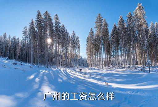 广州的工资怎么样