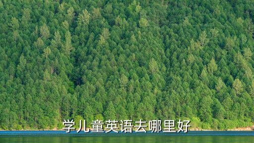 学儿童英语去哪里好
