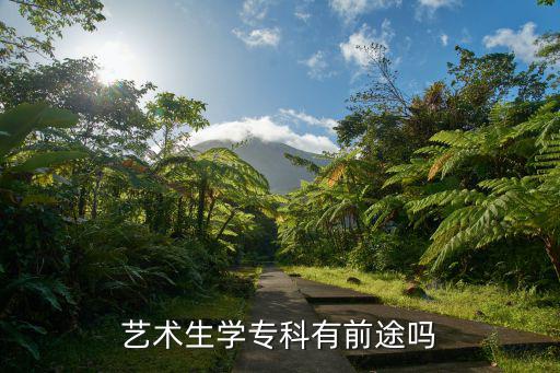 艺术生学专科有前途吗