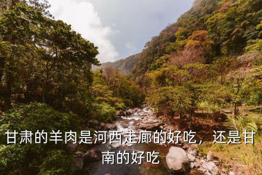 兰州哪里的羊羔肉好吃,西北五省哪里的羊肉好吃